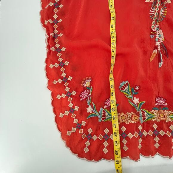 Johnny Was Women's Dakota Poncho Style Tunic Top, Boxy, Sz. S Boho Peasant - Picture 9 of 10